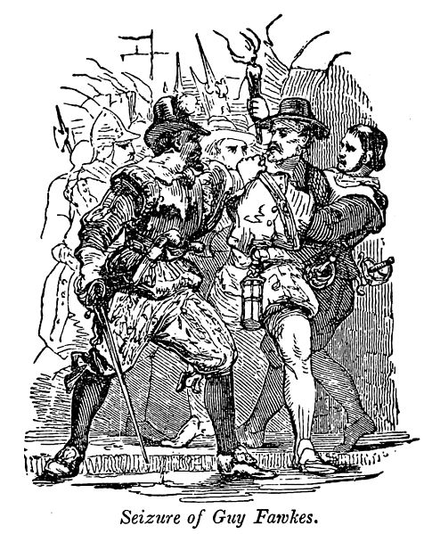 Seizure of Guy Fawkes by Samuel G. Goodrich, 