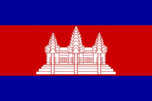 Cambodia flag 