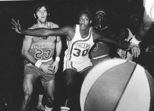 George McGinnins led the Indiana Pacers to two ABA championships