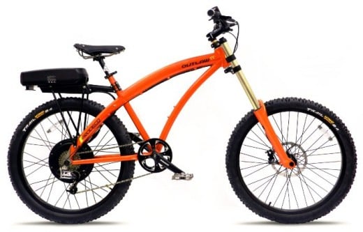 Prodeco V3 Outlaw SS Speed Electric Bicycle, Candy Orange Metallic, 26-Inch/One Size