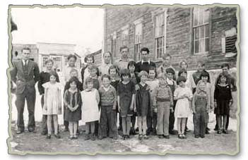 One of the Bannack School class pictures