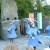 The girls of Beauxbatons performing for the crowds. The girls of Beauxbatons performing for the crowds.