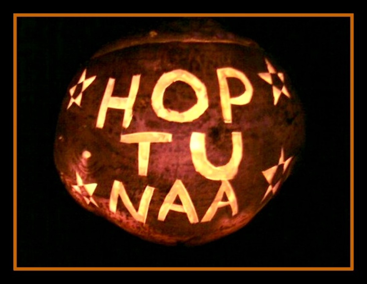 A turnip lantern for Hop-tu-Naa. | Source