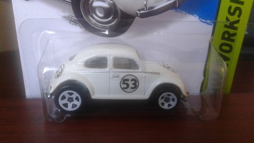 Hotwheels Herbie 1:64 -- "mainline"