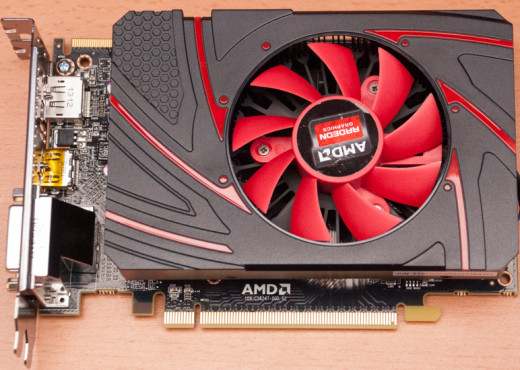 We're aiming high on this build by using a dedicated graphics card in the R7 260X. The result is a gaming machine between $300 and $350 that is certainly no slouch. 