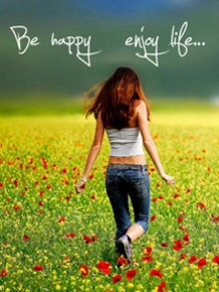 Learn to love your life and find happiness in everything you have now.  You'll be far more positive and enjoy life more.