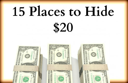 15 Places to Hide $20