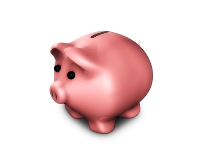 15 Places to Hide $20--Save money in a piggy bank.