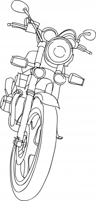 Perhaps a picture of a motorbike would suffice! I don't think so some how!
