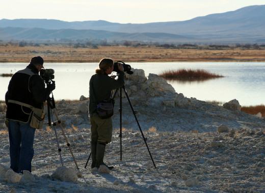 Participants in the 2009 Christmas Bird Count at Ash Meadows NWR