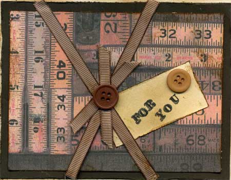Distressed Masculine Greeting Card