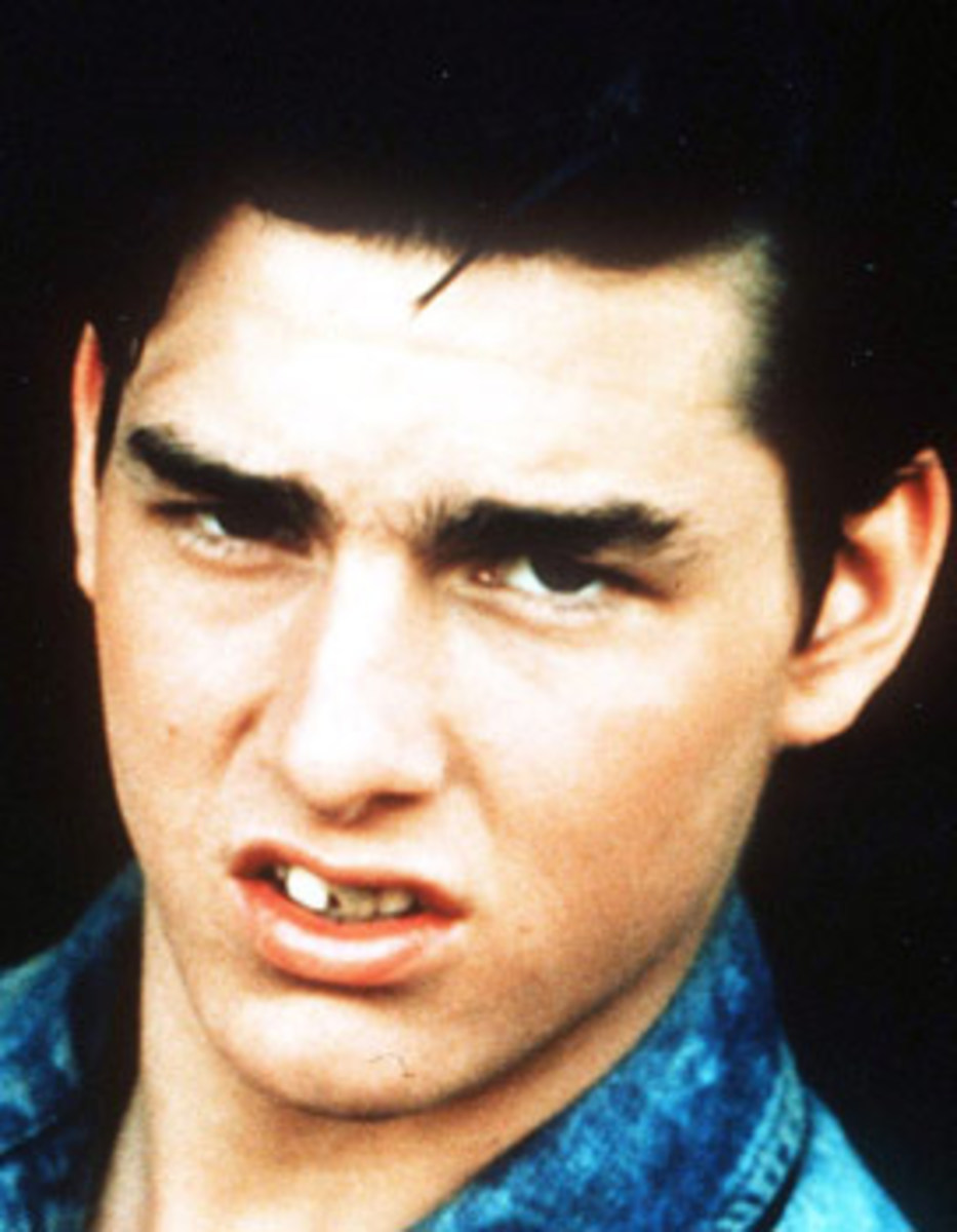 tom cruise teeth before had bad stars celebrities dental ugly early nose jaw were really crooked younger he job implants