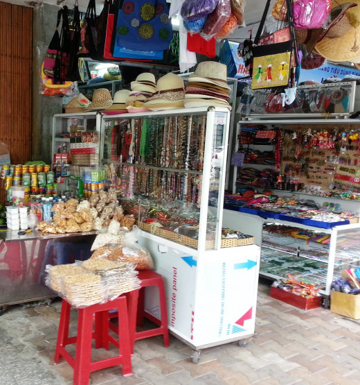 A shopping stall