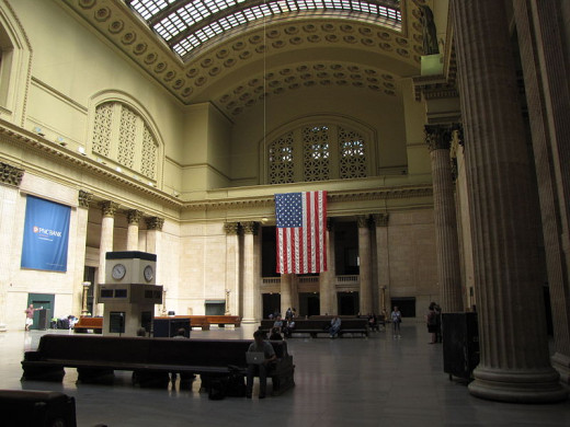 Main Hall at Chicago's Union Station