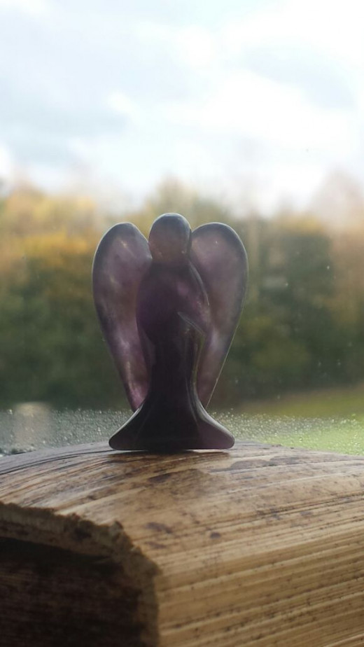 My amethyst angel.