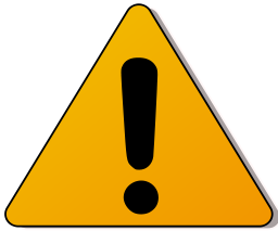 Caution!