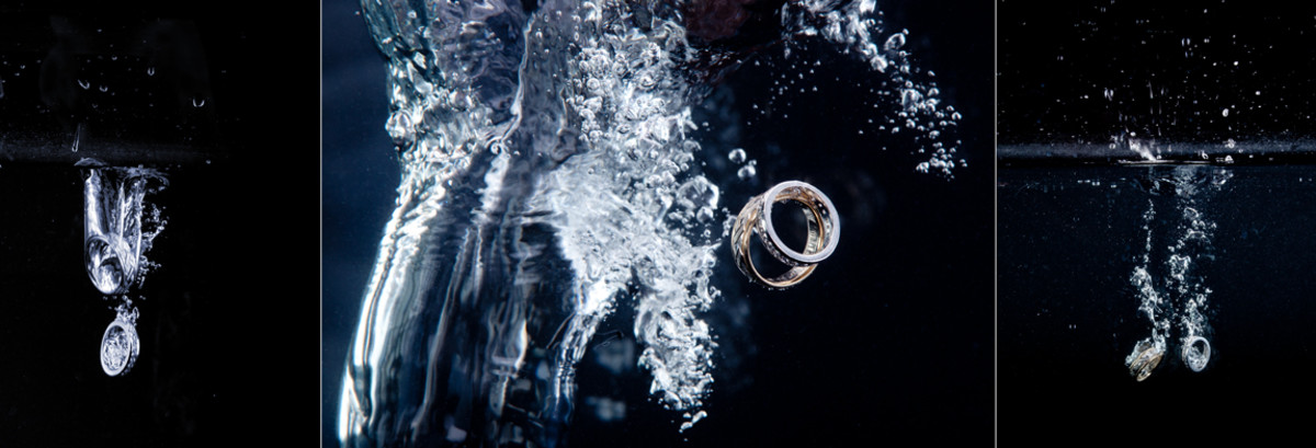 imagenes de anillos de boda - anillos de boda fotografias agua