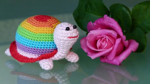 Amigurumi Plush Turtle in Crochet