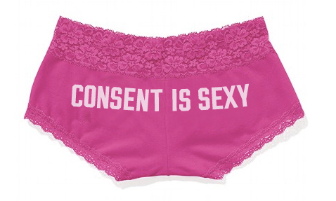 I guess, but... consent is more NECESSARY than it is "sexy."