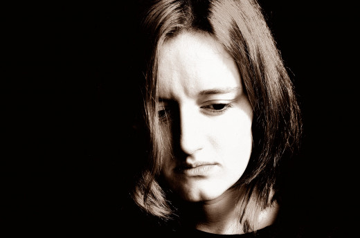 Sad woman