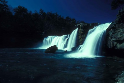  Nocolulu falls from the shore in Godsden Alabama 