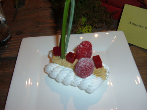 This dessert is from Patisserie 46 in Minneapolis This dessert is from Patisserie 46 in Minneapolis