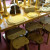 A Dining Room Table and Chairs Carved in Oak by the Mouseman. £15,000 A Dining Room Table and Chairs Carved in Oak by the Mouseman. £15,000