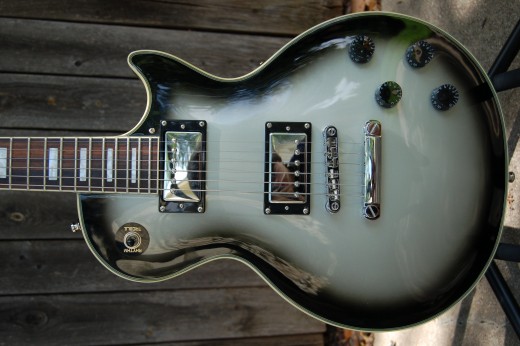 All of these are pictures of my Les Paul Custom Silverburst.