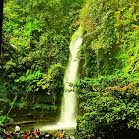 Sawer waterfall at Situ Gunung, Sukabumi.