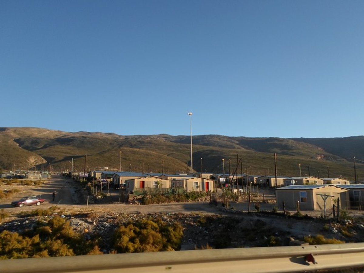 Township at De Doorns, Western Cape 