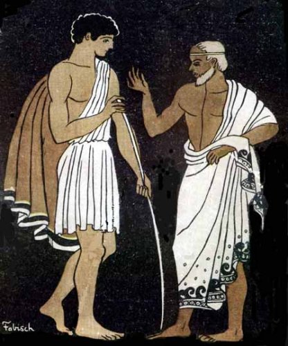 Mentor and Telemachus