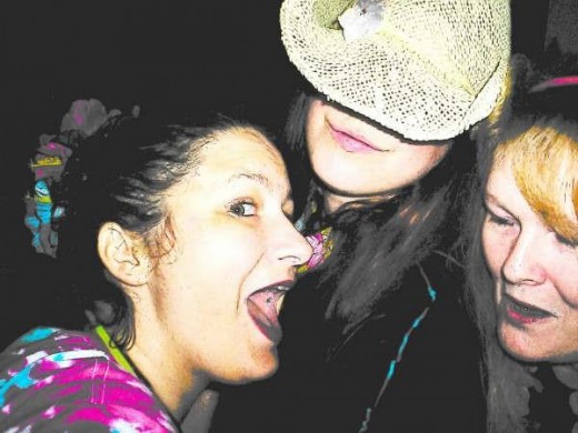 Friends don't lie to each other, they make each other feel special and rather than lie, they say nothing. These are two girl who just never lied to me, manipulated me or used me. True friends!