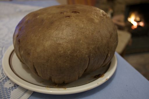 The clootie dumpling, a Scottish dessert