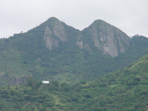 Las Tetas de Cayey, translation The Breasts of Cayey.