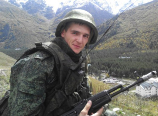 Zahar Timin, Russian soldier who got killed in Donbas. His wife says he was not a volunteer.