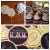 Paper Toppers made with cardstock and tooth picks. Paper Toppers made with cardstock and tooth picks.