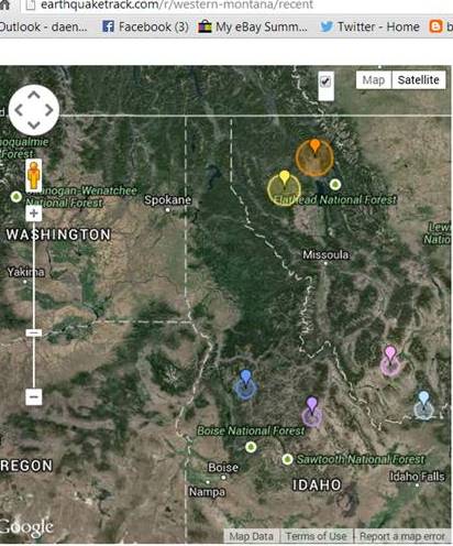 The 4.5 earthquake later that night was far more pleasant than this mobile experience.