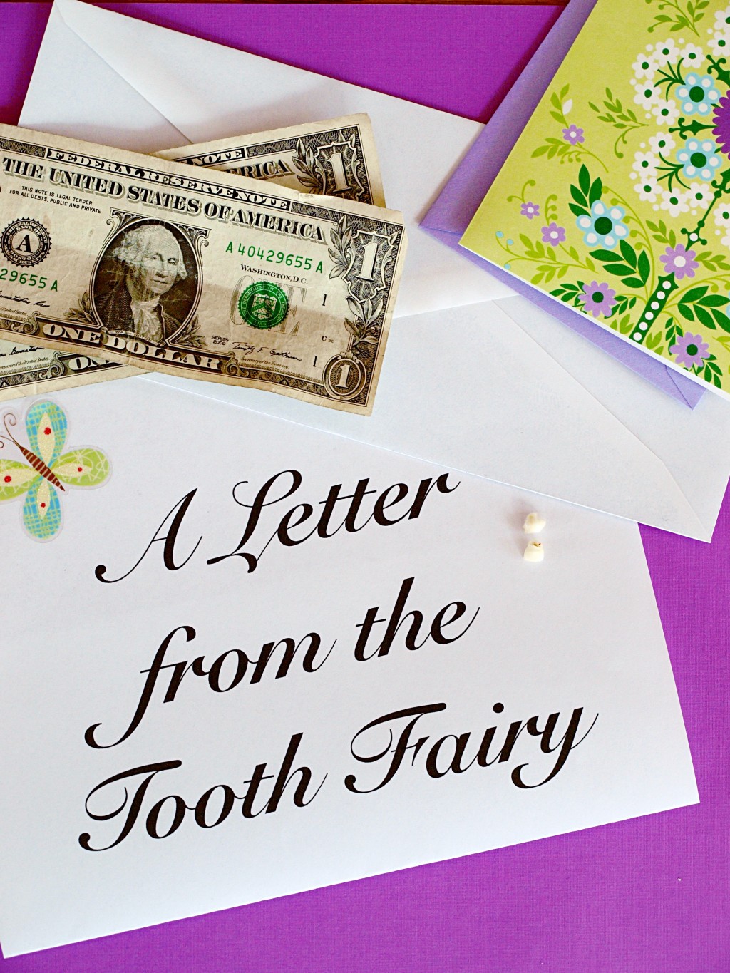 toothfairy letter ideas