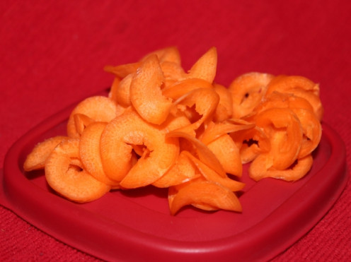 Carrot Spirals