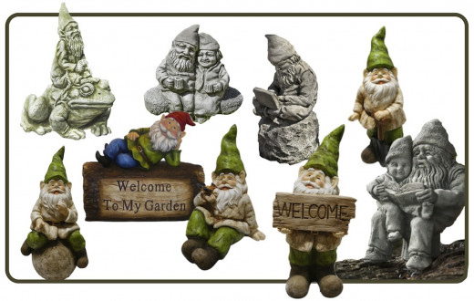 Just like people, gnomes have different personalities. Here we have a collection from what I consider the best source of gnomes (and since a family member is an avid Gnomie, I have some experience with that). See following section for more info.