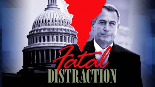 Republicans lack of backbone to stand-up to the extreme far right Tea Party ideology.