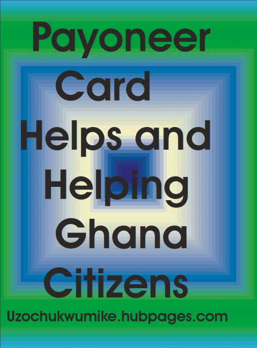 Payoneer in Ghana. Signing up for payoneer card as a Ghana citizen 