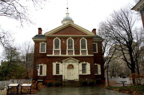 Location of the First continental Congress