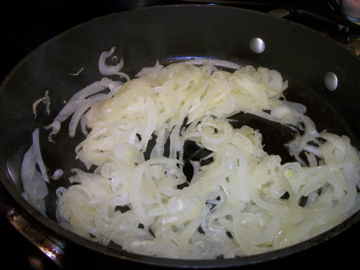 Sauteed onions go well with and in many dishes