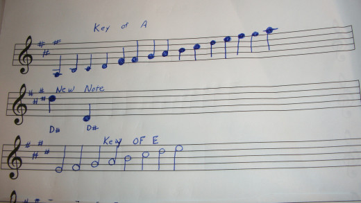 This lesson introduces you to the key of E.