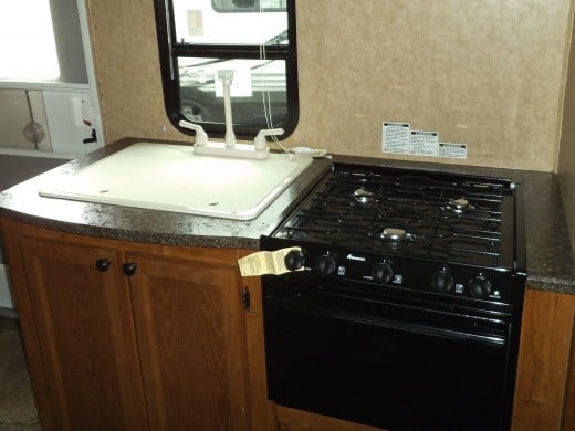 With a sink cover, you gain extra counter space while cooking. I'd get a cover to go over the stove burners and convert that to workable counter space too. 