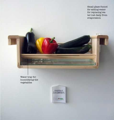 Vegetable storage containers