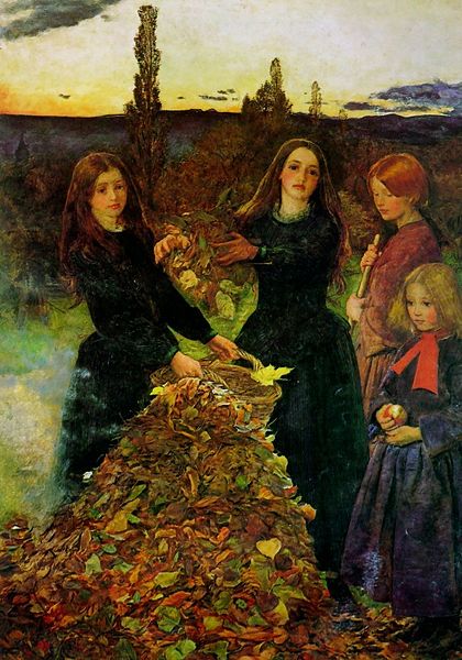 Autumn Leaves - 1856 - http://en.wikipedia.org/wiki/John_Everett_Millais