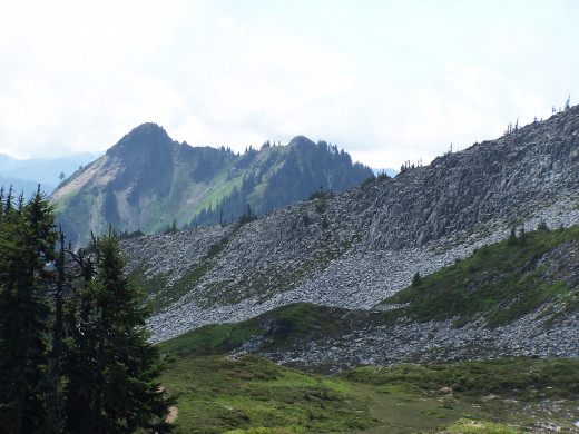Treacherous mountains are crossed