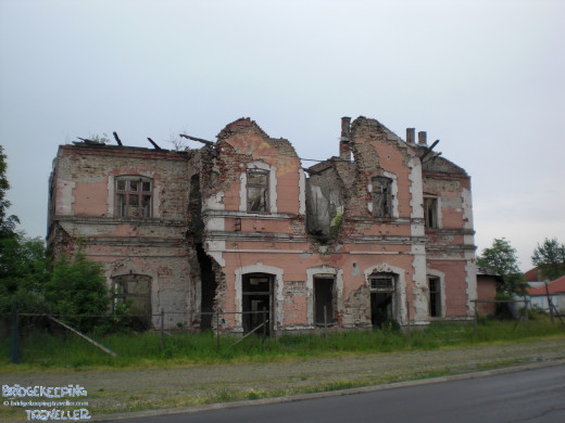 Some houses in Vukovar haven't been renovated to this day.